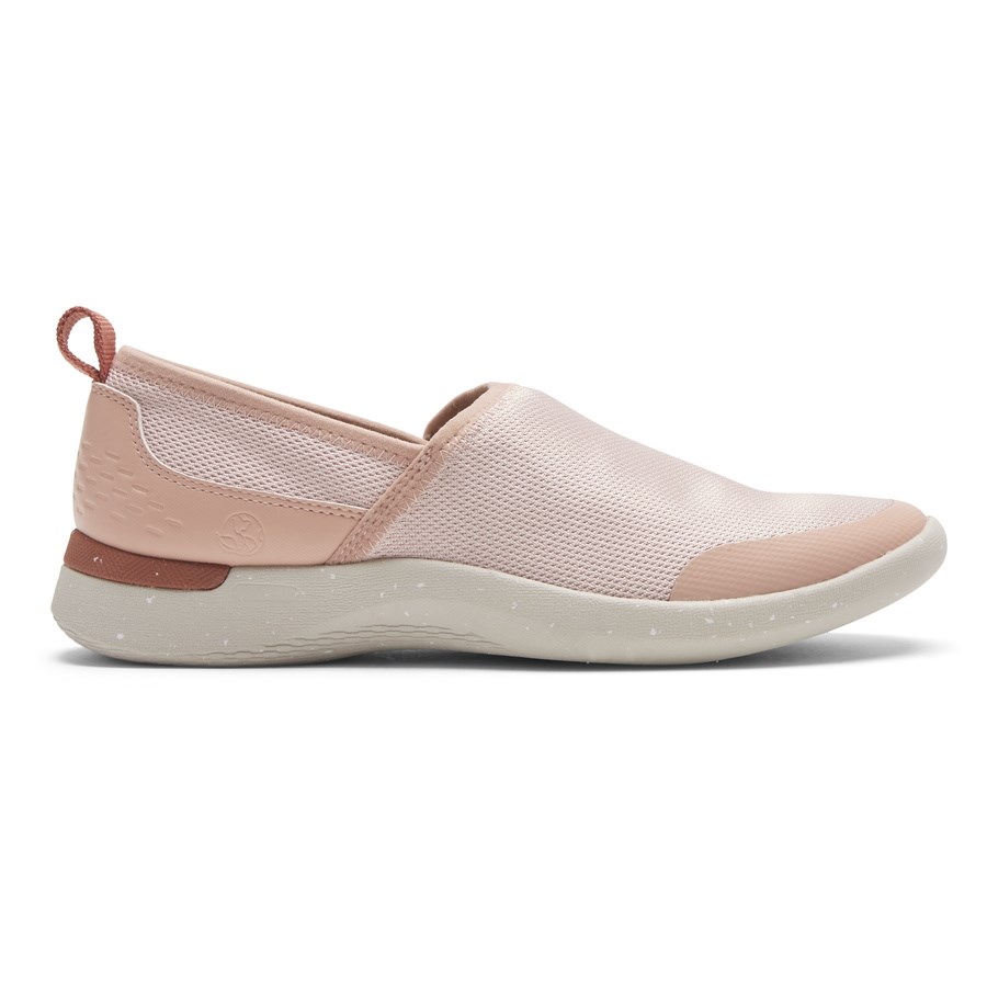 Rockport truFLEX Fly Washable Knit Slip On Sneakers Dames Roze | NL28O09I1