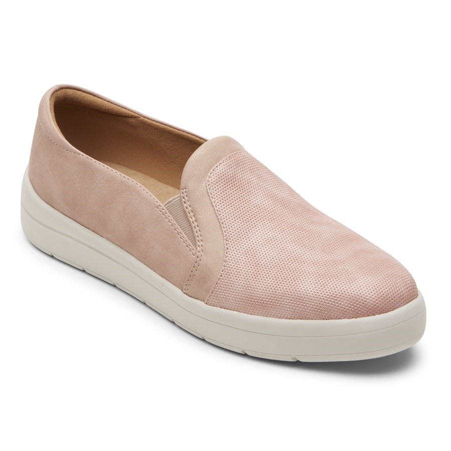 Rockport truFLEX Navya Slip On Sneakers Dames Roze | NL8659I1O