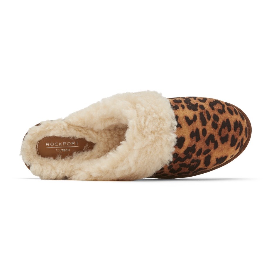 Rockport truTECH Veda Slippers Dames Leopard | NL10O56MI