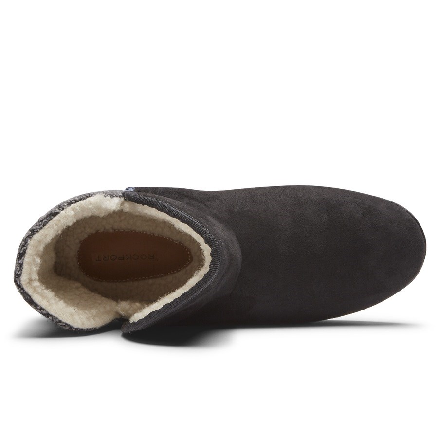 Rockport truTECH Veda Slippers Laarzen Dames Zwart | NL319MO08