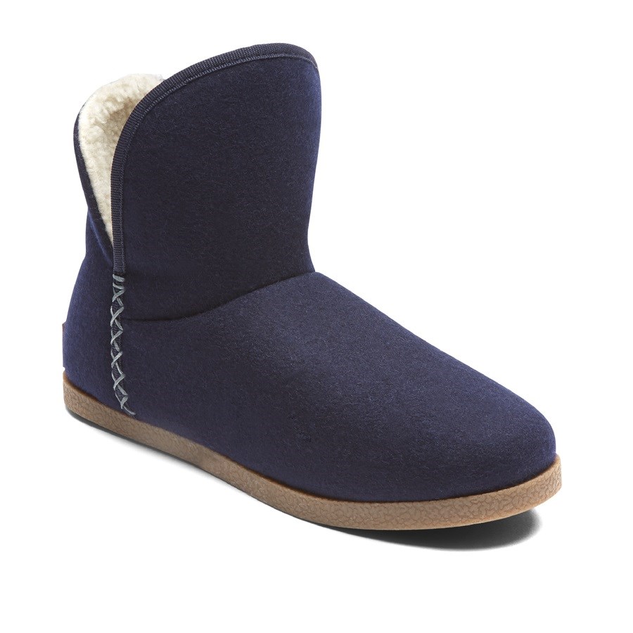 Rockport truTECH Veda Slippers Laarzen Dames Donkerblauw | NL8O9I056