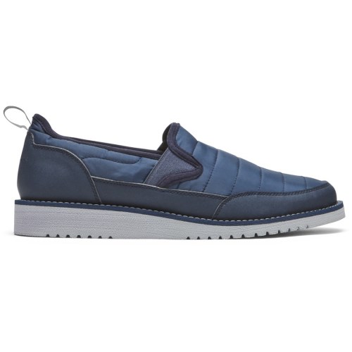 Rockport Axelrod Quilted Slip On Sneakers Heren Donkerblauw | NL65I80M9