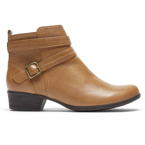 Rockport Carly Riemen Laarzen Dames Lichtbruin | NL35O2M01