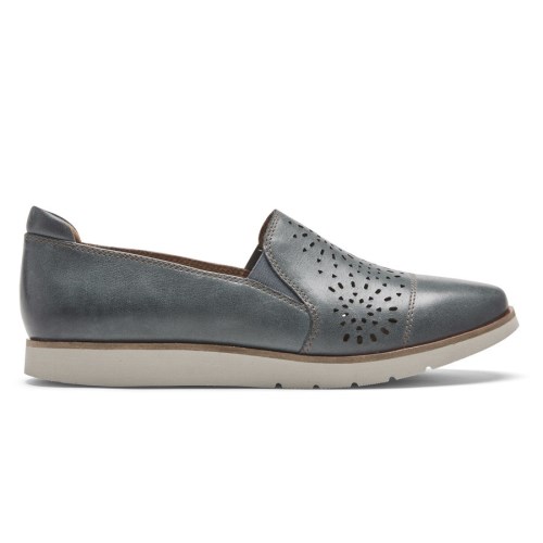 Rockport Cobb Hill Laci Twin-Gore Slip-On Loafers Dames Donkergrijs | NL1520OIM