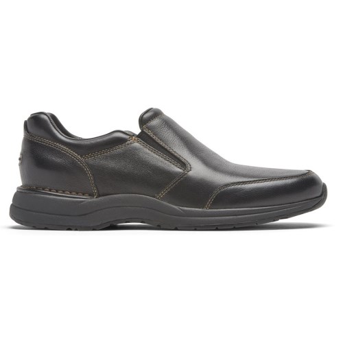 Rockport Edge Hill 2 Double Gore Slip-On Loafers Heren Zwart | NL12586O9