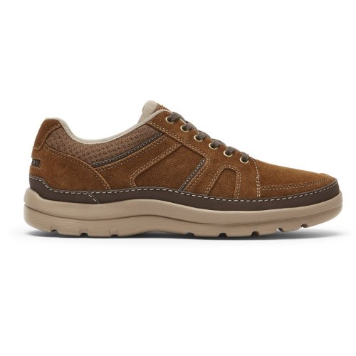 Rockport Get Your Kicks Mudguard Blucher Sneakers Heren Bruin | NL3M69501