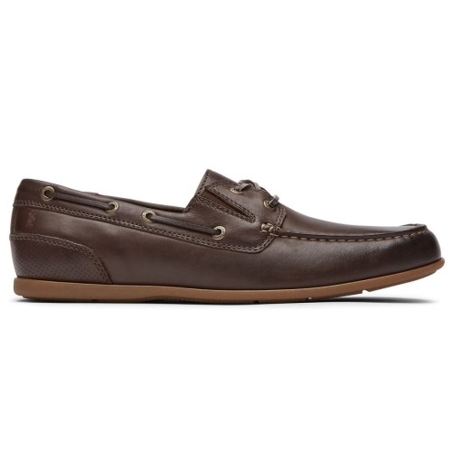 Rockport Malcom Camp Bootschoenen Heren Chocola | NL6M80OI1