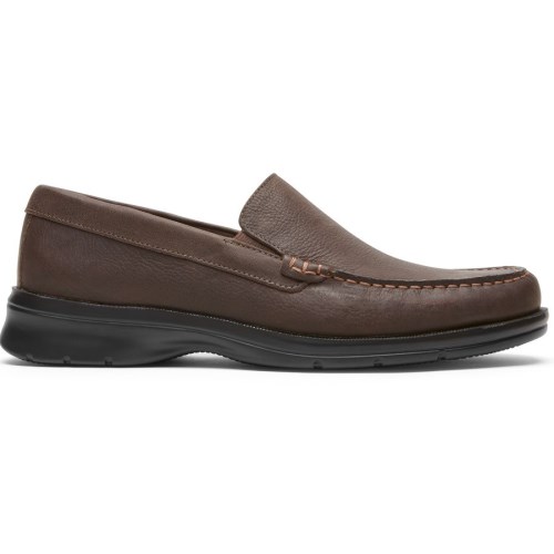 Rockport Palmer Venetian Loafers Heren Chocola | NL70589I1