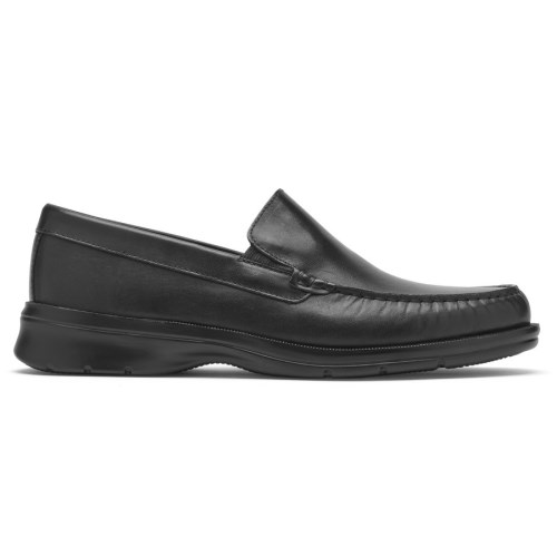 Rockport Palmer Venetian Loafers Heren Zwart | NL29IOM08