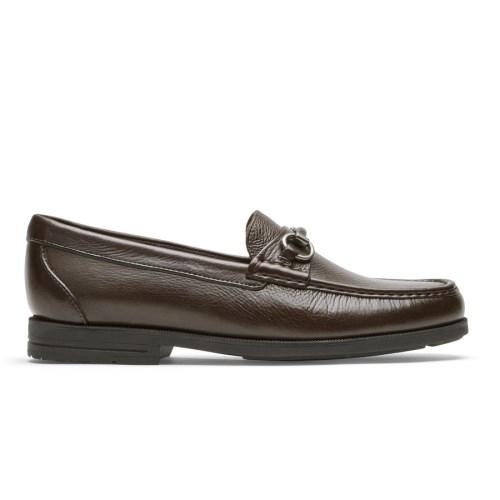 Rockport Preston Bit Loafers Heren Chocola | NL0251OMI