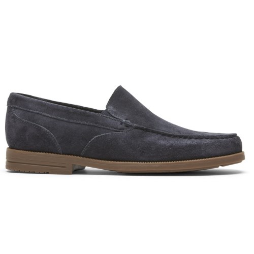 Rockport Preston Venetian Loafers Heren Zwart | NL690OM12