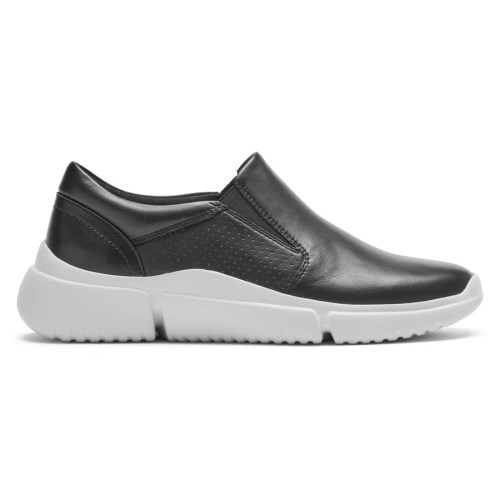 Rockport R-Evolution Washable Slip On Sneakers Dames Zwart | NL8O2M105