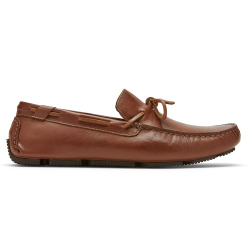 Rockport Rhyder Tie Loafers Heren Donkerbruin | NL598O01I