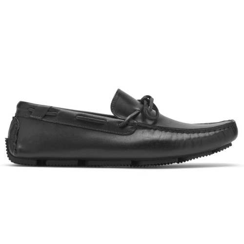 Rockport Rhyder Tie Loafers Heren Zwart | NL0925I6O