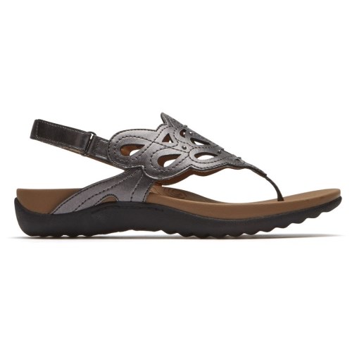 Rockport Ridge Sling Sandalen Dames Goud | NL6M29I85