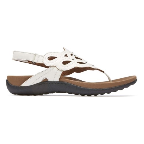 Rockport Ridge Sling Sandalen Dames Wit | NL72I5018