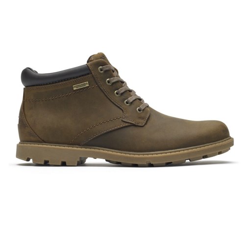 Rockport Rugged Bucks Waterdichte Laarzen Heren Donkerbruin | NL3OM6159