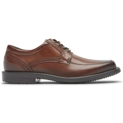 Rockport Stijl Leader 2 Apron Neus Oxford Schoenen Heren Donkerbruin | NL7690M58