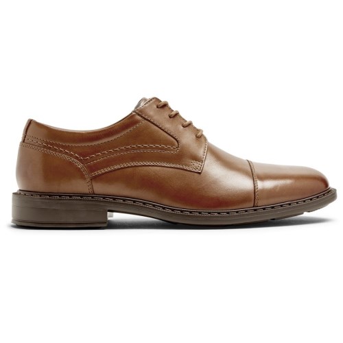 Rockport Tanner Cap Neus Oxford Schoenen Heren Bruin | NL3295068