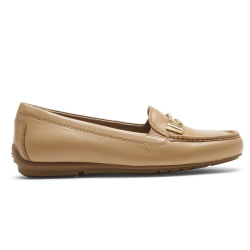 Rockport Total Motion Driver Ornament Loafers Dames Lichtbruin | NL98OM2I5