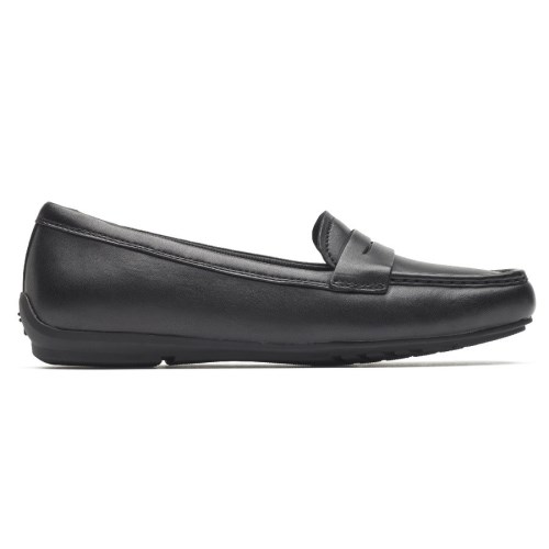 Rockport Total Motion Driver Penny Loafers Dames Zwart | NL1M0I592