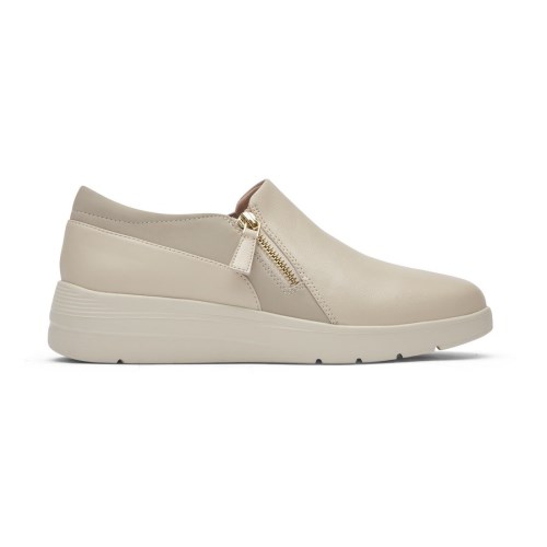 Rockport Total Motion Lillie Side Zip Slip On Sneakers Dames Room | NL10IO956