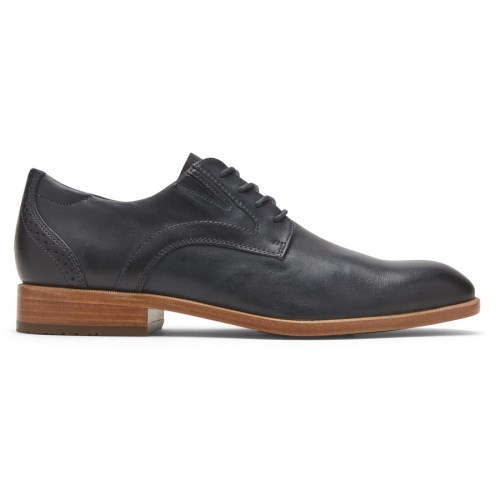 Rockport Total Motion Office Plain Neus Oxford Schoenen Heren Zwart | NL2156M98