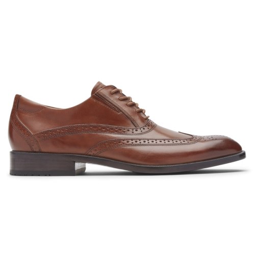 Rockport Total Motion Office Wingtip Oxford Schoenen Heren Donkerbruin | NL980261M