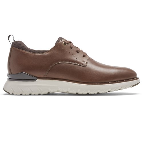 Rockport Total Motion Sport Plain Neus Oxford Schoenen Heren Bruin | NL851M920