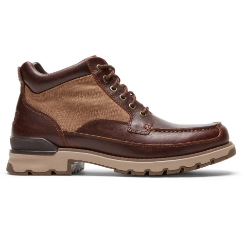 Rockport Total Motion Trek Keota Waterdichte Laarzen Heren Bordeaux | NL8915IO0