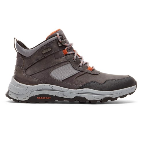 Rockport XCS Pathway Mid Waterdichte Laarzen Heren Grijs | NL3152OM0