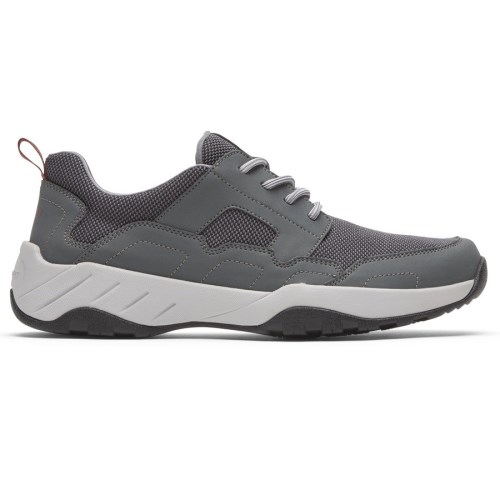 Rockport XCS Riggs Kanten-Up Sneakers Heren Donkergrijs | NL51IO968