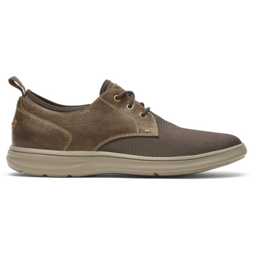 Rockport Zaden Plain Neus Oxford Sneakers Heren Donkerbruin | NL906MO8I